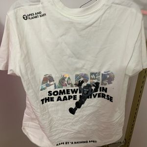 AAPE BY *A BATHING APE®
graphic-print cotton T-Shirt